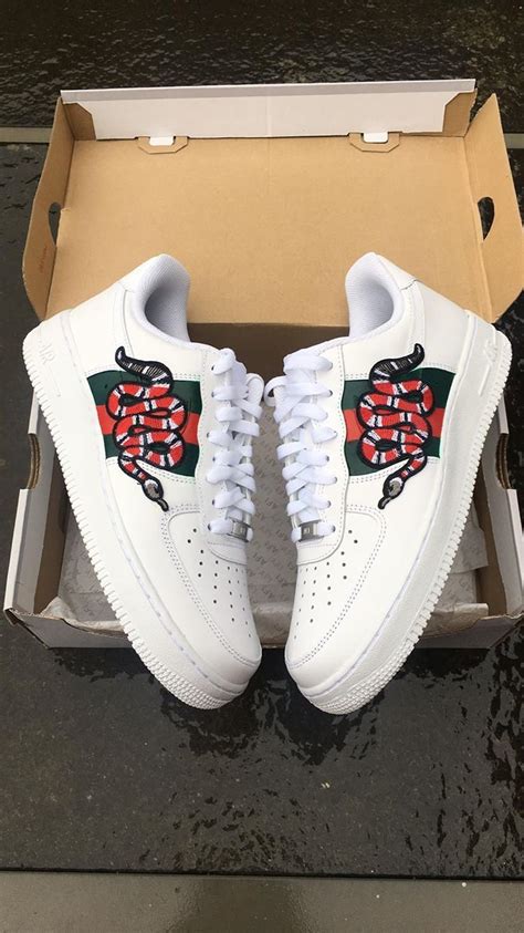 gucci snake af1 low|gucci air force 1 low.